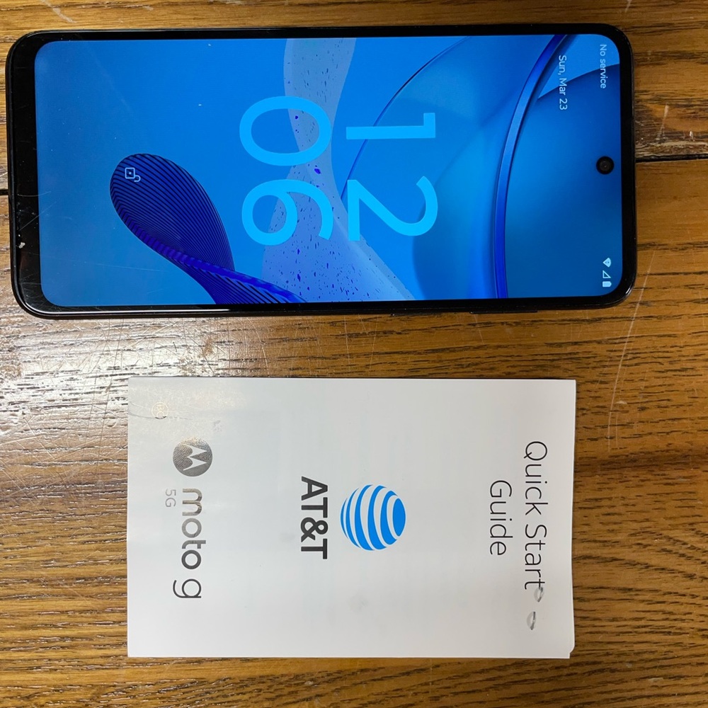 G 5G Black Smartphone